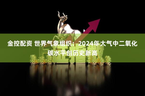 金控配资 世界气象组织：2024年大气中二氧化碳水平创历史新高