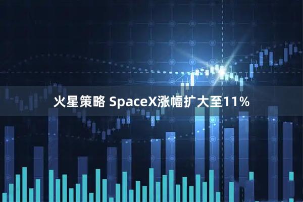 火星策略 SpaceX涨幅扩大至11%